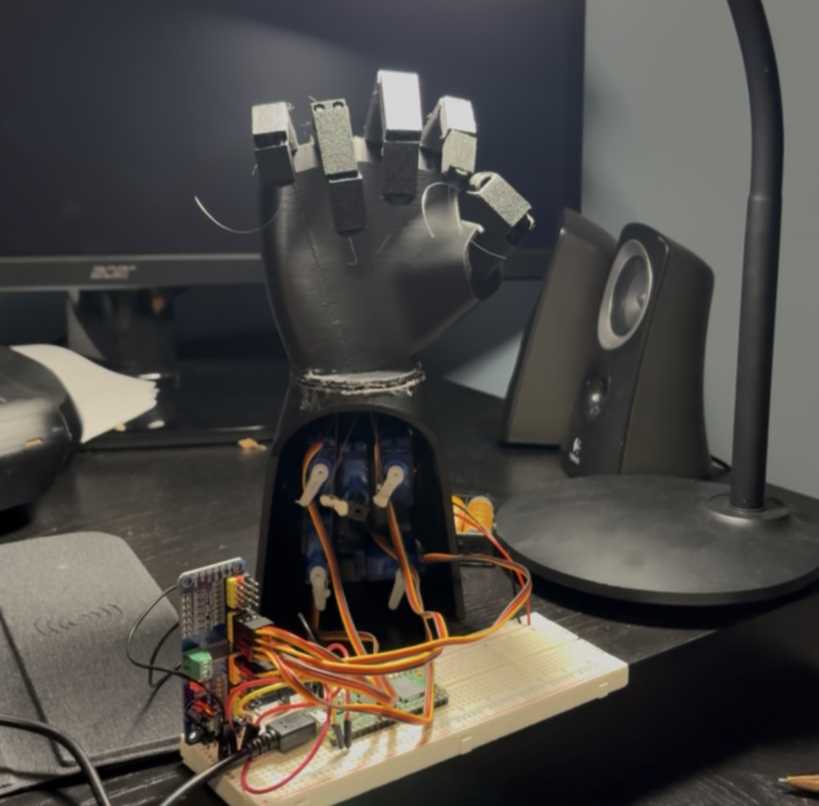 Vision-Based Dexterous Robotic Hand